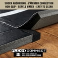 thumbnail image 4 of Dollamur 10’x10’x1.25” Wrestling Mat, Black, Home Workouts, Exercise, with Circles, FLEXI-Connect®, 4 of 8