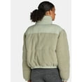 thumbnail image 3 of Liv & Lottie Women’s Teddy Fleece Puffer Jacket with Pockets, Sizes S-XL, 3 of 5