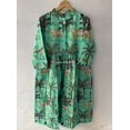 thumbnail image 2 of Forest Leopard Printed Beautiful Summer Dress,Cotton Dress,Hand Print Dress,Handblock Dress,Cotton Dress, Sketer Dress,Circle Dress,Summer, 2 of 8