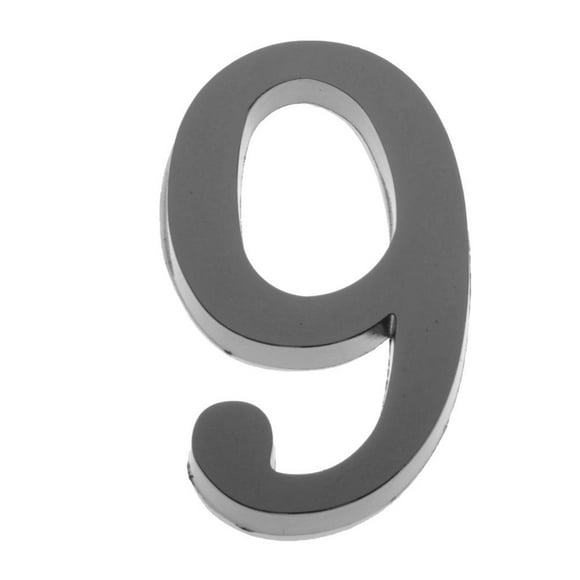 0-9 Números Números Número de Casa Número de Puerta de Número de Casa - Calle 9 Sunnimix Placa de letrero de puerta