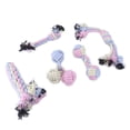 thumbnail image 4 of Candy Colored Cotton Rope Dog Toy Molar Bite Resistance Interactive Toy for Dogs, 4 of 9