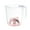 Pink, variant on Non-Slip Toothbrush Holder with Weighted Base Bathroom Counter Organizer Plastic Toothpaste Cup Travel Bathroom Accessory for Sink
