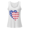 thumbnail image 6 of Family 4th of July Shirts Star Striped Print Crew Neck Short Sleeve T-Shirts Matching Outfits, 6 of 8