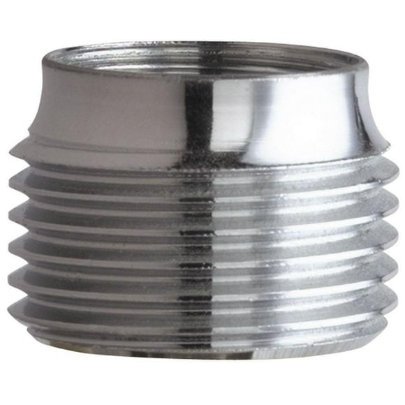 Chicago Faucets E2JKRCF 3/4-Inch Hose Thread Male Outlet to 13/16-Inch-24 UNS Female Inlet, Rough Chrome