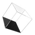 thumbnail image 1 of ELAYARD 1Set Acrylic Transparent Display Box for Dolls Showcase and Storage 23.00X23.00X23.00Cm, 1 of 8