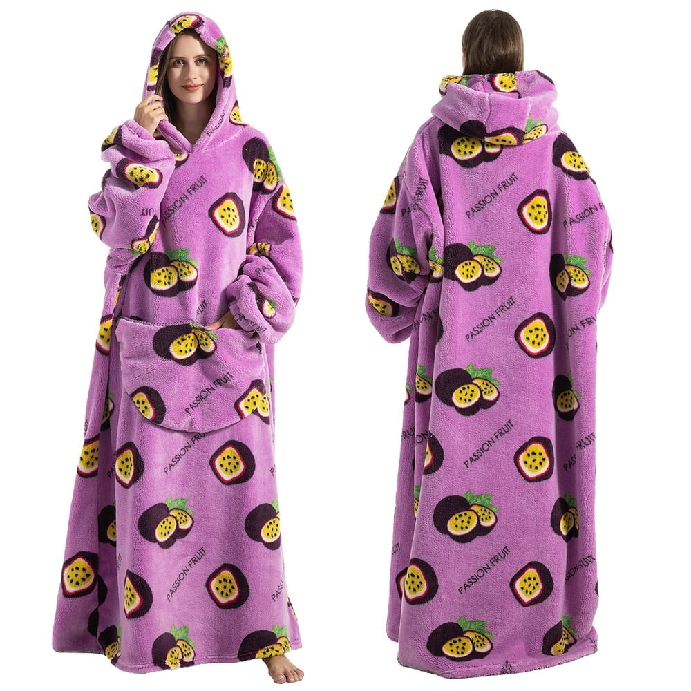 Cape à Capuche Lestée Oversize Unisexe - Sweat Cocooning Avec Capuche Géante Et Manches Longues