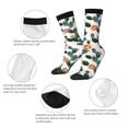 thumbnail image 4 of Balery Cactuses Calcetas Largas con Estampado para Hombre y Mujer – Suaves y Transpirables, Talla Única (US 5-11), 4 of 6