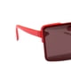 thumbnail image 3 of SAYOO Gafas de sol de moda para niños Gafas de montura cuadrada de triángulo plano simple con protección UV 400 SAYOO  Moda, 3 of 9