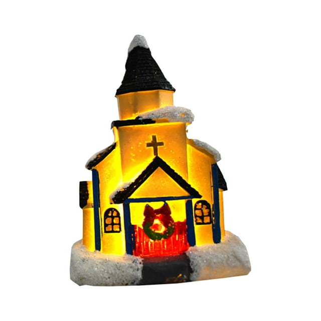 Enchanting Christmas Decorations Light Up Cabin with Dreamy European View for Children and Holiday Cheer
