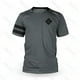 thumbnail image 4 of Maillot holgado para ciclista para hombre, ropa deportiva de manga corta para cross country, DH, motocicleta, BMX, MTB, bicicleta de montaña, camiseta de carrera de resistencia, 4 of 5