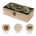 thumbnail image 3 of Black Adam Caja Organizadora de Madera Rústica - Caja Decorativa Multifuncional para Escritorio, Hogar, Oficina, Joyas y Manualidades, 3 of 6