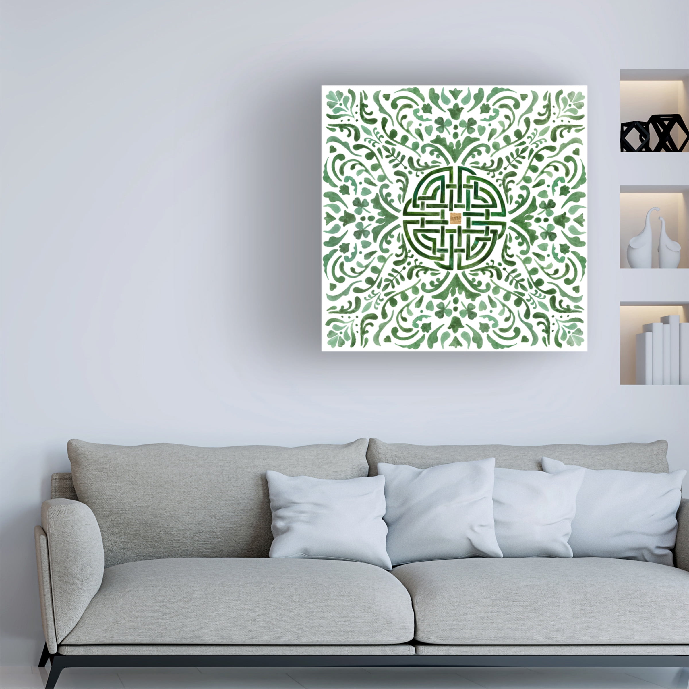 Victoria Borges 'Celtic Knot I' Canvas Art