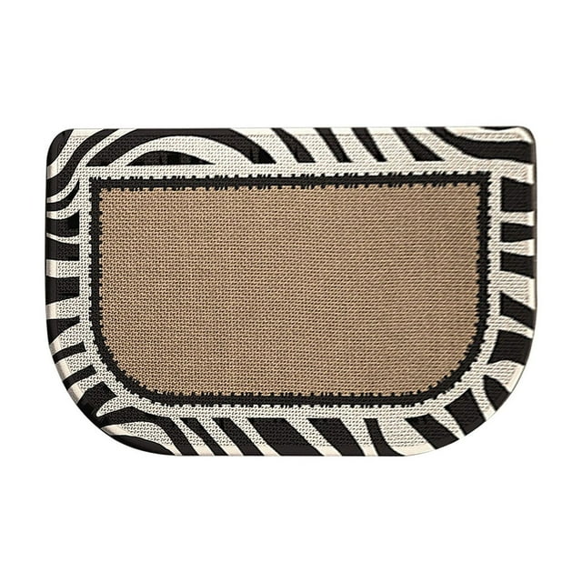 C Linen Bath Mat 23.62X15.74 Inches Absorbent Non Slip Floor Mat For Bathroom Bedroom Entrance Machine Washable Soft Comfortable Rug Carpet