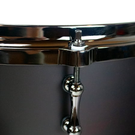 Sawtooth Hickory Series Snare Drum 14" x 6.5", Satin Dark Chocolate