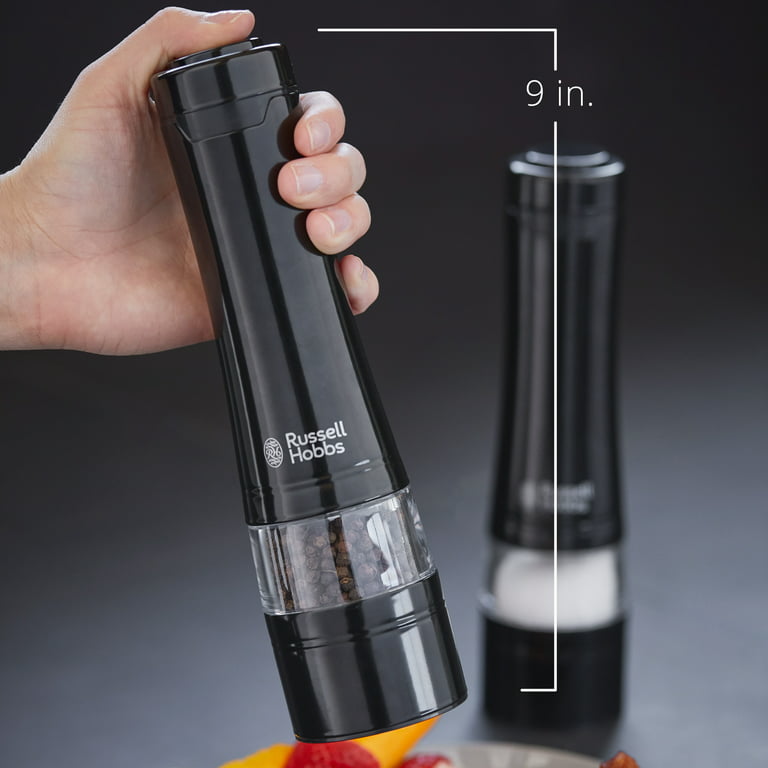 RHPK4100 Black Stainless Steel Electric Salt and Pepper Mills