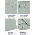 thumbnail image 4 of Jessica Simpson Girls Denim Skort Casual Mid Waist Denim Skirts with Shorts with Pockets, 4 of 7