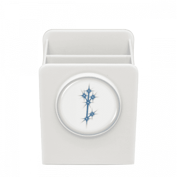 Steady Beautiful Lucky Stars Desk Pencil Holder Cup Pen Organizer