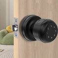 thumbnail image 2 of relayinert Biometric Door Lock More Intelligent And Secure Access Control Classic But Stronger Smart Door Knob silver, 2 of 6