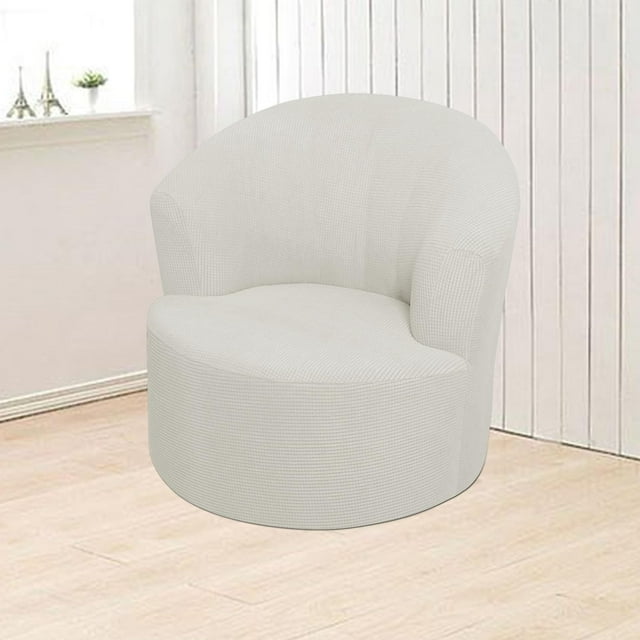 Cqxid Housse de Sofa à Moins de 15 $ Housses Extensibles pour Fauteuil Housses de Fauteuil Rond Club Housse de Canapé Housse de Fauteuil pour Fauteuil Inclinable Housse de Fauteuil Pivotant Moderne Housse de Fauteuils Tonneau