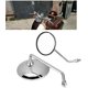 thumbnail image 2 of Compatible With Honda Ct70 Mirror 8mm Senyar 2pcs 8mm Motorcycle Rearview Mirrors,iron Round Right And Left Side Rear View Mirror, 2 of 5