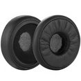 thumbnail image 2 of Geekria QuickFit Protein Leather Replacement Ear Pads for AKG N60NC Wireless Headphones Earpads, Headset Ear Cushion Repair Parts (Black), 2 of 6