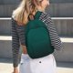 thumbnail image 5 of Disketp Dark teal green Mochila de Lona Estampada, Mochila Escolar de Viaje Ligera para Estudiantes y Portátil-Small, 5 of 5