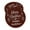 Brown, variant on Inkdotpot Silver Foil Paper Hang Tags Merry Christmas & Happy Holiday Favor Tags 100 Pieces