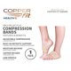 thumbnail image 2 of Envoltura de compresión Copper Fit Arch Relief PLUS para fascitis plantar, 2 of 5