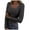Z#C Dark Gray, variant on Women Tops Deep V Neck Ribbed Fitted Tight Basic Knit Short Sleeve T Shirt Black M