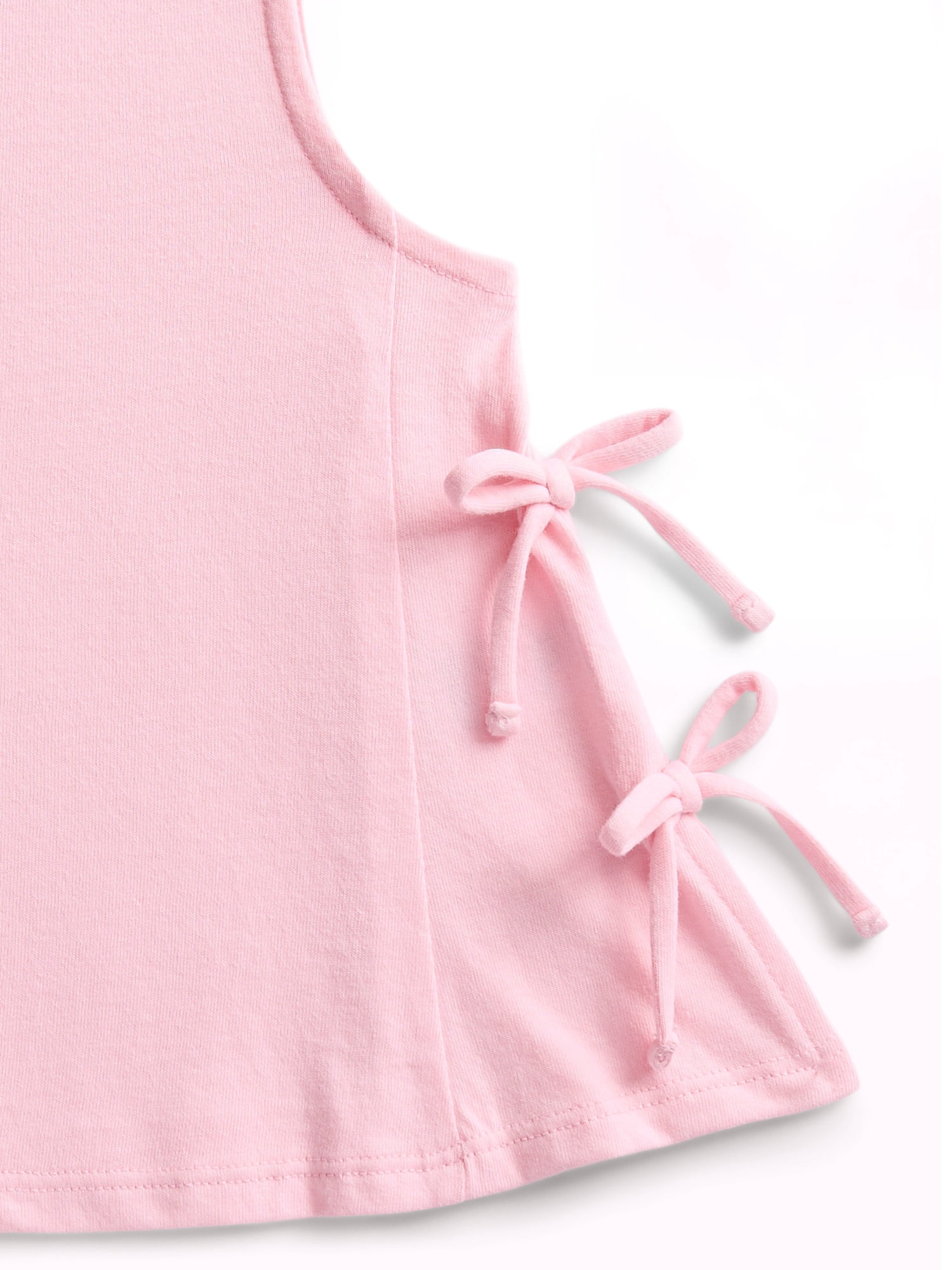 Wonder Nation Girls Fashion Bow Tank Top, Sizes 4-18 & Plus