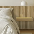thumbnail image 6 of UMIGGEE 3D Slat Wall Panel 3D Fluted Textured Panel, 15.7" x 118", Walnut, 6 of 7
