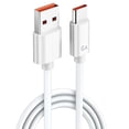 thumbnail image 1 of Cable USB C a USB A MORNWELL Blanco Carga Rápida 1M para Huawei y Otros Dispositivos, 1 of 9