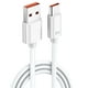 thumbnail image 1 of Cable USB C a USB A MORNWELL Blanco Carga Rápida 1M para Huawei y Otros Dispositivos, 1 of 9