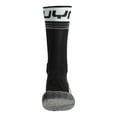thumbnail image 3 of UYN Calcetines de running para hombre - One Mid Socks, Crew Socks, Polyamide, Logo Negro/Blanco 39-41, 3 of 4