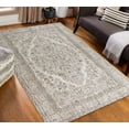thumbnail image 6 of Floral Rug, Salon Rugs, Large Rug, Antique Style Rug, Saloon Rugs, Bridesmaid Gift Rug, Home Decor Rug, Chenille Printed Stye Rugs, Non Slip Rug, 2.6'x9.2' - 80x280 cm, 6 of 9