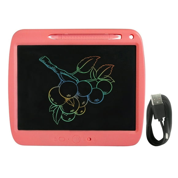 Tablette d'Écriture LCD Rechargeable 9 Pouces Tablette d'Écriture et de Dessin avec Bouton de Verrouillage du Stylet pour Tout-Petits Apprentissage Cadeaux pour et Filles