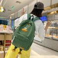 thumbnail image 4 of Mochila Escolar Pato A Cuadros para Niña Adolescente Viajes Compras, 4 of 9