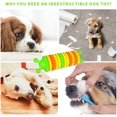 thumbnail image 5 of Dog Toy, High Intensity Chew, Indestructible Natural Rubber Teeth Cleaning Dog Chew Toy, for Small to Medium Sized Dogs, Interactive Outdoor Entertainment Puppy Chew Toy, Training, Gree, 5 of 5