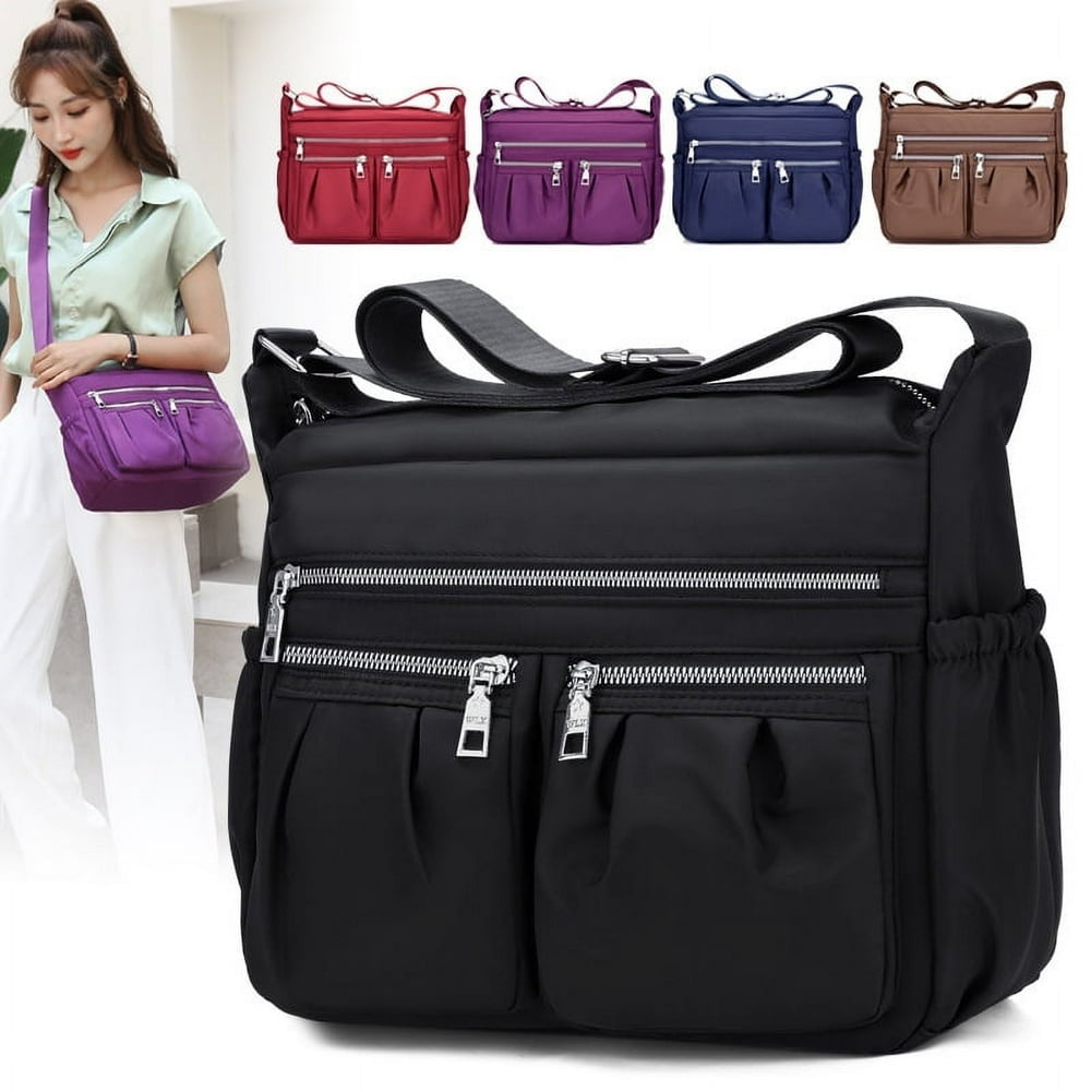 PENGXIANG high-capacity Multi Pocket Shoulder Bag Waterproof