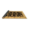 thumbnail image 2 of Ahgly Company Indoor Square Oriental Brown Traditional Area Rugs, 7' Square, 2 of 4