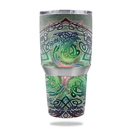MightySkins Skin for Ozark Trail 30 oz Tumbler - Awen Stones | Protective, Durable, and Unique Vinyl Decal wrap cover | Easy To Apply, Remove, and Change Styles | Made in the (Best Trails In Usa)