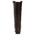 thumbnail image 2 of STYLE & COMPANY Womens Brown Stretch Gore Ankle Strap Buckle Accent Kindell Round Toe Zip-Up Riding Boot 5.5 M, 2 of 4