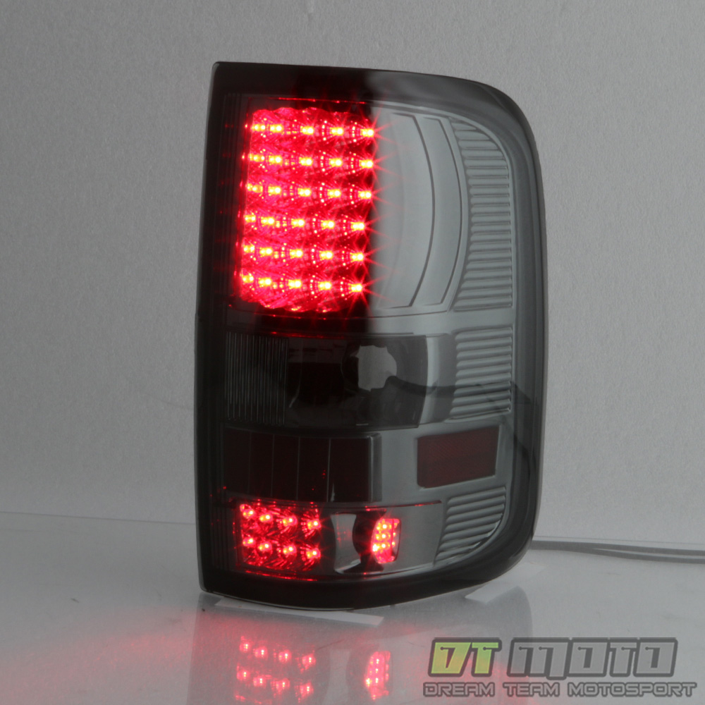 AKKON - For 04-08 Ford F150 F-150 Pickup Truck Styleside Model Smoke LED Tail Lights Brake Lamps Replacement