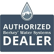 Travel Berkey Gravity-Fed Water Filter with 2 Black Berkey Purification Elements