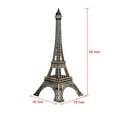 thumbnail image 6 of Decoración de la torre de París - Estatuilla de la torre de París en tono bronce Estatua Vintage Modelo de aleación Decoración Estatuilla Réplica Soporte Adorno para recuerdos - 15CM/25CM(25cm), 6 of 6