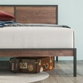 thumbnail image 3 of Zinus Mory 37" Metal Platform Bed Frame with Split Headboard, Full, 3 of 13