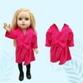 thumbnail image 5 of JVBTVB Toys, 18 Inch Winter Doll Velvet Vests Jacket Denim Jacket Three Piece Set Jumpsuit Reborn Doll Clothing AccessoriesHoliday Gifts, 5 of 6