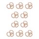 thumbnail image 3 of Sonducket 3 uds cuerda para el cabello bandas de goma diademas soporte para tocado Type2 NO2, 3 of 6