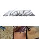 thumbnail image 1 of Juego De Estampado De Cuero, Artesanía De Cuero De Diferentes Formas, 20 Patrones Populares, Herramientas De Artesanía De Cuero Para Trabajo De Cuero Diy Y Arte Hecho A Mano Noticed HA014283-00, 1 of 7