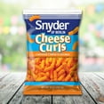 thumbnail image 2 of Snyder of Berlin Cheddar Cheese Curls, 10 oz Bag, 2 of 8